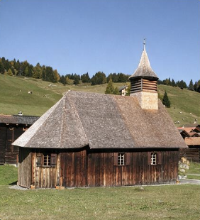 Holzkirche Obermutten